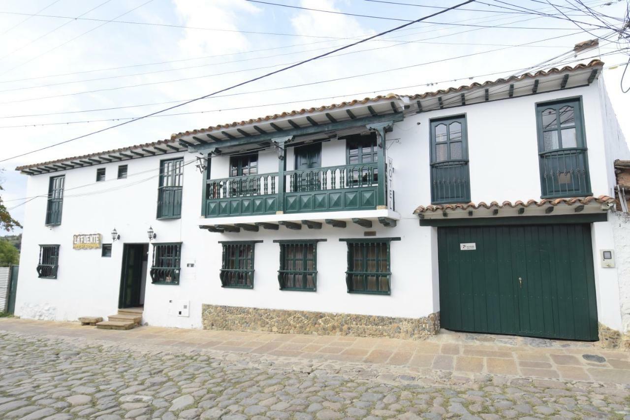 Hotel Hospederia La Fuente Villa de Leyva Esterno foto